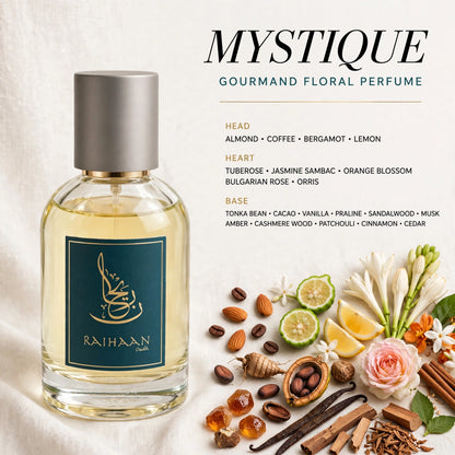 MYSTIQUE Gourmand Floral Perfume