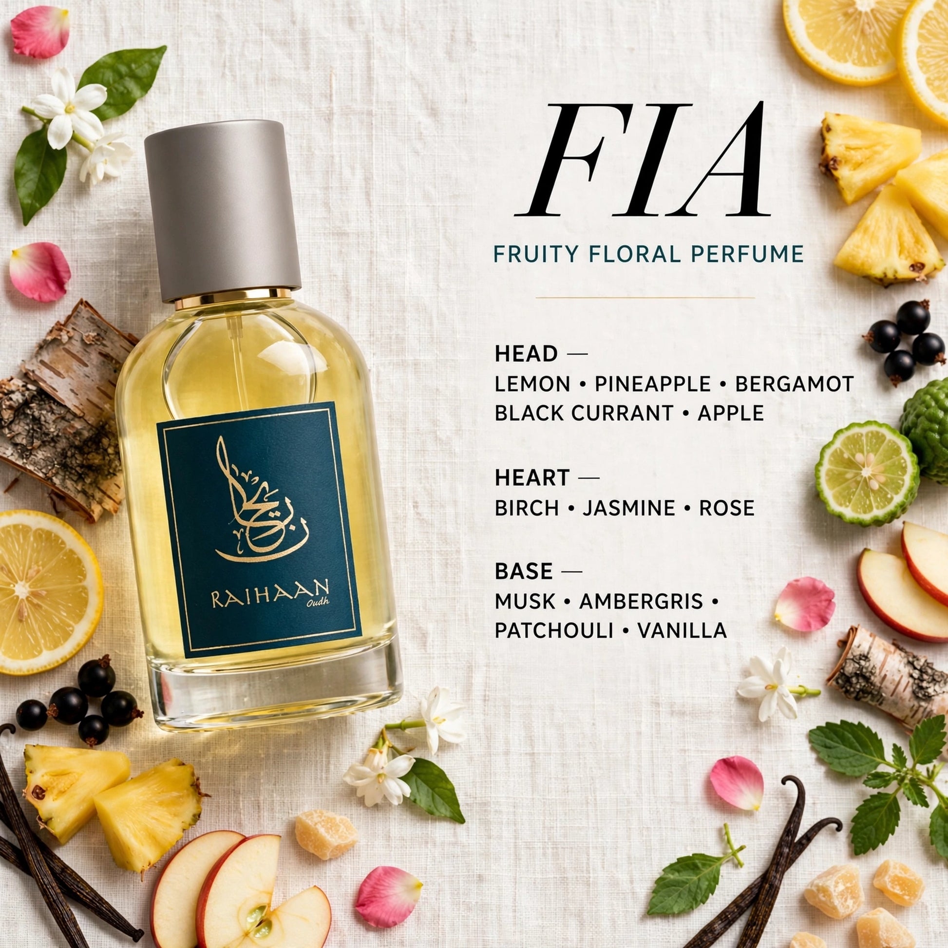 FIA Fruity Floral perfume